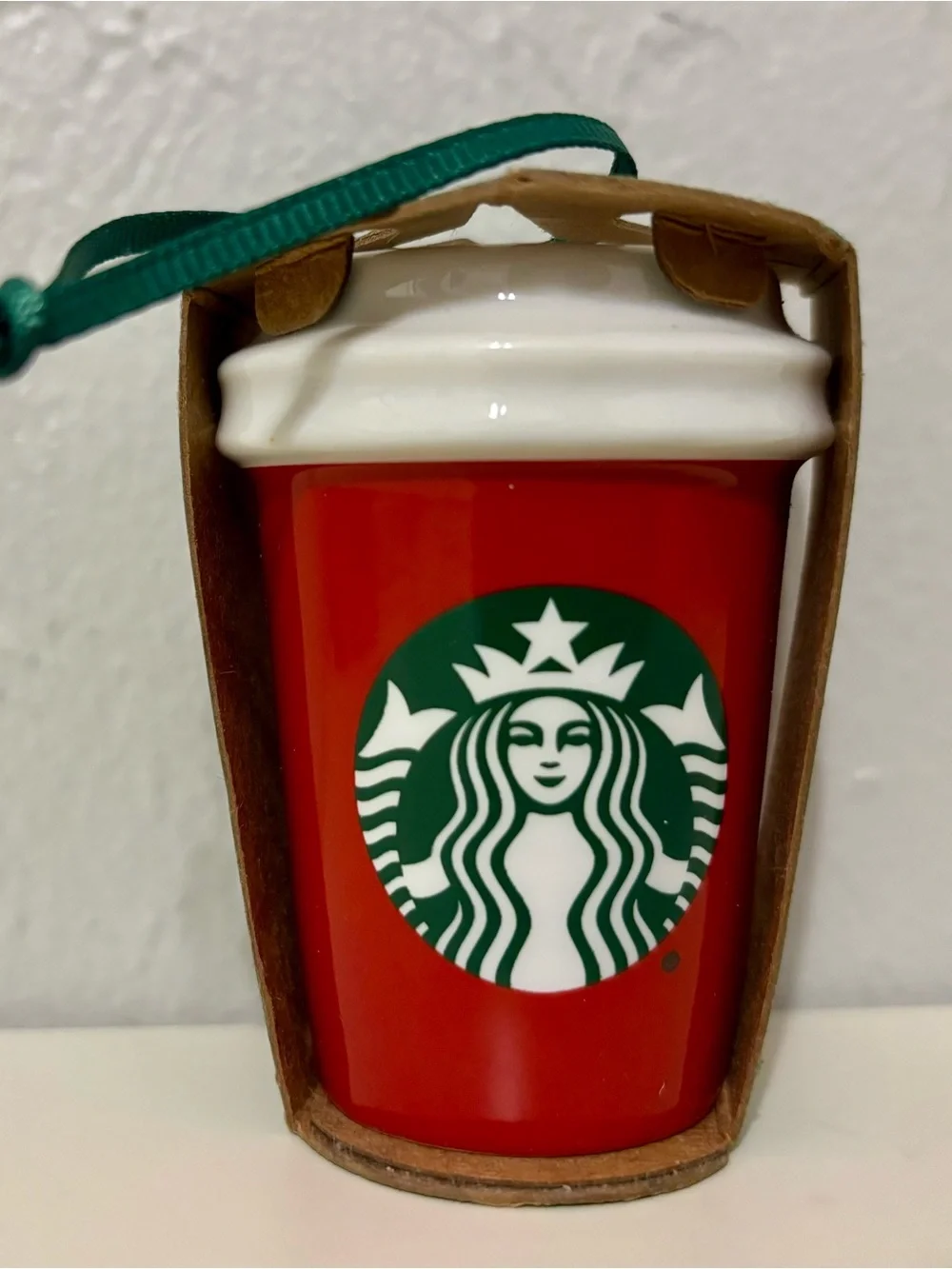Starbucks Nevada State Outline Ceramic Ornament